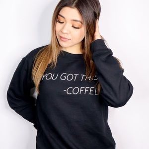 Alia Coffee Sweatshirt